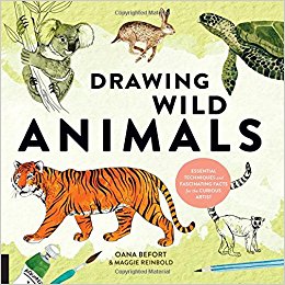 Drawing Wild Animals book cover art