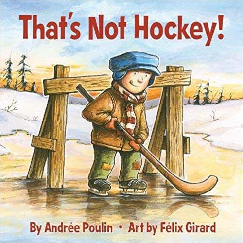 That's Not Hockey book cover art